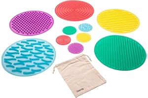 TickiT 54517 SiliShapes Sensory Circle Set
