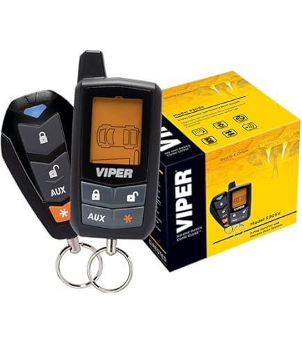 Viper 3400V 3-Channel 1-Way Car Alarm Vehicle Security Keyless