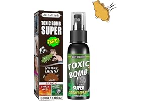 Topbashgo Spray Qui PUE Le Caca, Spray Qui PUE, Smell from Hell, Smell from Hell Spray, Jouets Délicates Grands Cadeaux pour Péter Enfants Et Adultes (Saveur de Bombe)