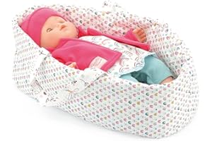 Petitcollin Vilac - Couffin Une Histoire de Fée - Jouet en Tissu Doux - Confort et Elégance pour Poupée - Jusqu'à 36 Cm pour Les Enfants - À Partir de 10 Mois