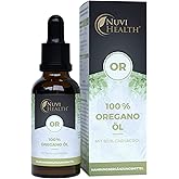 Oregano Öl - 20 ml = 820 Tropfen - 100% ätherisches Oreganoöl aus Frankreich - 80% Carvacrol - Laborgeprüft - Keine Zusätze -