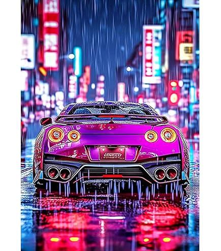 Peinture Diamant 5D Voiture De Sport Cool Kits D’Images, Kit