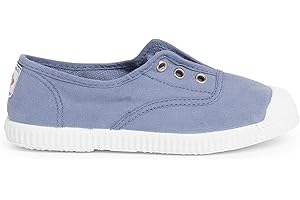 Pisamonas Zapatillas Lona Punta Goma Sin Cordones