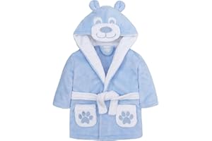 undercover lingerie Bata de baño con Capucha y Forro Polar Suave para bebés y niños pequeños