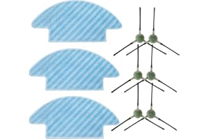 ‎MRIBO Mribo Sweeper Zubehör für Lefant M210, M210B, M210P, M213, M213S, N1, für OKP K2, K3, K3A, K4, K5, 3 Kehrbesen, 6 Kehrbürsten