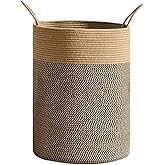 NaturaWeave J&uuml;t Hasır Kirli Sepeti Banyo Sepeti Giyisi Havlu Battaniye Dergi Oyuncak D&uuml;zenleyici Saksı Sepet Organizer Hafif 