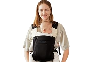 Bebamour dziecięcy pasek szelki trzy w jednym ergonomiczny pasek dziecięcy plecak dla noworodków oddychający miękki łańcuszek dziecięcy (czarny)