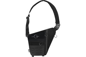 TACTICAL GEEK Cache L1 Bandoleras Hombre Impermeable Bolso Hombre Bandolera Ultra Delgado Anti-Robo Seguridad Mochila Multicapa Mochila Tactica Cruzada Al Hombro