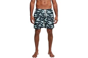 URBAN CLASSICS Costume da Bagno Uomo, Pantaloncini da Bagno ad Asciugatura Rapida, Boxer da Bagno Surf e Attivitá Sportiva, Diversi Pattern Taglie XS - 6XL