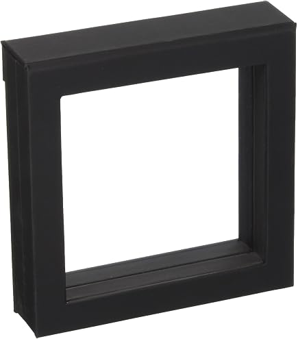 Safe 4501 Cadre Flottant 3D Bleu 13x13 Cm – Cadre Pour Pièce, Médaille Ou Objet De Collection