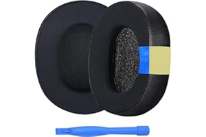 ‎MMOBIEL Zapasowe Nausznik do SteelSeries Arctis 1/3 / 5/7 / 9 / Pro & Prime Wireless Gaming Słuchawek etc. od MMOBIEL - Chłodząco-żelowych Poduszka Uszu – Czarny