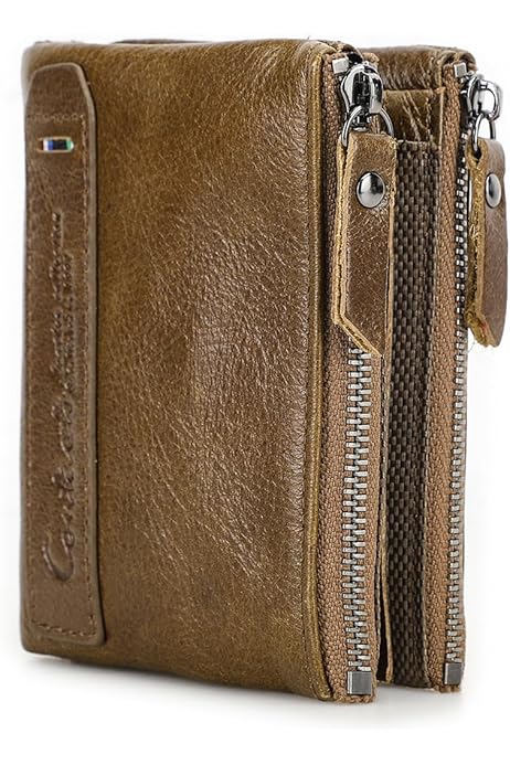 Portamonete Berlino In Pelle Con RFID - Mini Borsellino Unisex Per Chiavi E Monete - Foto 9