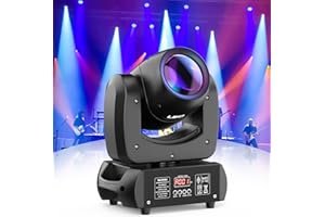 FODEXAZY 100W Teste Mobili RGBW Luci Discoteca Effetto DMX512 DJ Luci Spot Beam 18 Prisma per Feste di Matrimonio, Chiesa, Live band, Show bar, Discoteca