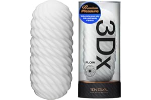 TENGA Sculpted Ecstasy 3D Series TDX-003 | Adult Male Masturbator Sex Toy Stroker Device, Reusable Winding Wave Texture Sleeve for Men