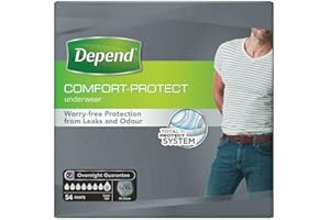 Depend Underwear Absorbent Absorption Super Size L/XL Man – 54 Units
