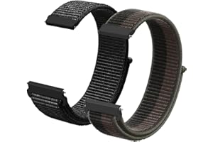 LYYLTX Nylon Fabric Uhrenarmbänder 20mm/22mm Armband für Herren Damen Ersatzband Schnellverschluss Smartwatch Sport Uhren Ersatzarmband Einstellbares Soft Breathable Watch Strap