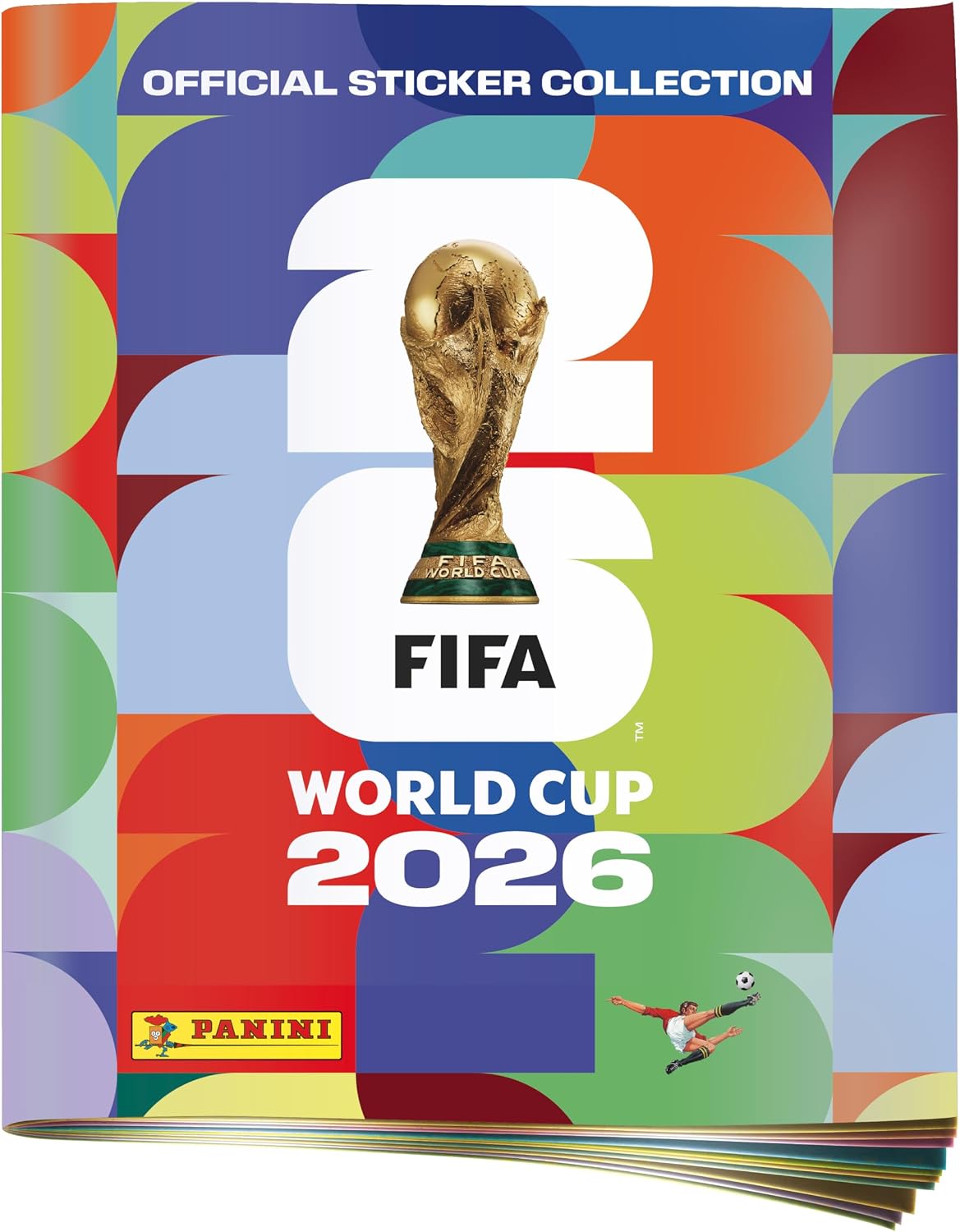 Panini FIFA Album autocollant Coupe du Monde 2026 Multicolore