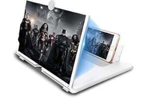 Yongheng 18 Inch Mobile Phone Magnification Screen, 3D Mobile Phone Screen Magnifier, HD Screen Magnifier for Smartphones, Suitable for All Smartphones for Watching Film Videos