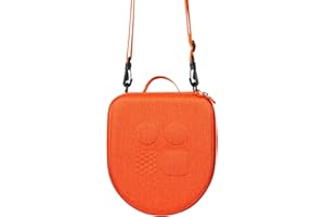 Yoto Mini Travel Case – Kids Accessory, Protective Hard-Shell Carrier with Adjustable Shoulder Strap, Holds Mini, Headphones and Up To 30 Audiobook Cards