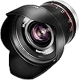 Samyang MF 12mm F2.0 Manual Focus Lens for Fuji X - Black