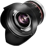 Samyang 12 mm F2.0 APS-C Fuji X nero – Obiettivo grandangolare APS-C per Fuji X, messa a fuoco manuale, per fotocamera X-T4, 