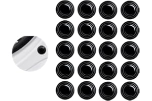 Whimsigulp Protection Pads, 20-Pack, Universal Anti-Collision Shock Absorber Stickers, Thick Soft Rubber Bumpers, Edge Guards, Auto Accessories