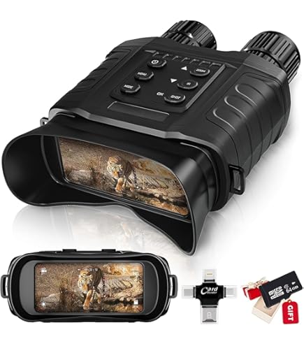 Nachtkijker, Monoculaire Nachtzicht Apparaat Camera 1080P HD Infrarood 5X Digitale Zoom Jacht Telescoop Outdoor Dag Nacht Tweeërlei gebruik Duisternis HD-observatie buiten zoeken(With 32G