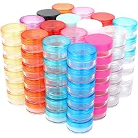 10 Kleine, Klare Plastikdosen Mit Deckel – 5 Ml Probentiegel Für Cremes, Make-up, Reiseproben & Bastelkleinteile – Dicht & Wiederverwendbar.
