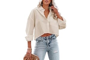 Imily Bela Bluzka damska letnia koszulka bez rękawów, 100% bawełna, dekolt w serek, elegancka bluzka z guzikami, luźna