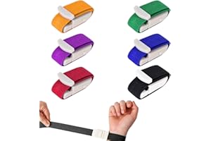BANJIABB Lot De 6 Garrot,Garrot Infirmière,Garrot Tourniquet,Garot A Tourniquet,Avec Système,Garrots Rapides Avec Système De Fermeture Unique Pour La Survie De La Randonnée Au Travail En Plein Air À La Maison