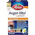 Abtei Eye Vital Capsules day and night, for eyesight and cell protection, 30 capsules, 1 pack