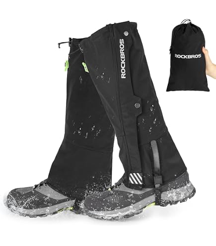 Polainas De Senderismo Impermeables HIKENTURE Para Hombre Y Mujer - Protección Contra Nieve, Lluvia E Insectos
