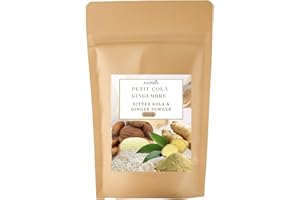 AYOMIN Poudre de Petit Cola et Gingembre 100% Naturel, 100g, Origine: Côte d'Ivoire