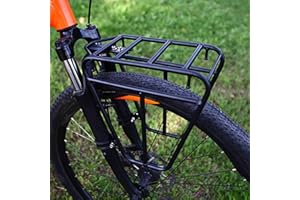 YANZISURA Porte-Bagages Avants VTT et Vélo - Pour Vélos Route et de Tourisme