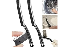 KIIMIIPA 2pc SpaltreinigungsbüRste,2024 Neue FugenbüRste Bad, Mehrzweck-Schlitzrillen-ReinigungsbüRste,Steife, Abgewinkelte Borsten, Bad, KüChe, Fliesen, Tote Ecke, Reinigung (2)