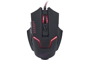 SVEON Cronus - Ratón Gaming 3200dpi con iluminación LED y 6 Botones