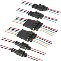5 pièces 12 Pin Way voiture 1.8mm étanche Connecteur de fil électrique
