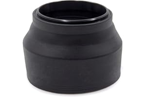 VHBW Pare-Soleil d´Objectif en Caoutchouc 52mm Appareil Photo Canon Casio Pentax Olympus Panasonic Sony Nikon Ricoh Sigma Tamron Samsung Fuji Minolta Kodak