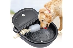 Svauoumu Bebederos AutomáTicos para Caballos, Bebederos de Acero Inoxidable Para Caballos, Bebederos Para Ganado con VáLvulas de Flotador Para Caballos Ganado Vacuno Ovejas Camellos Perros