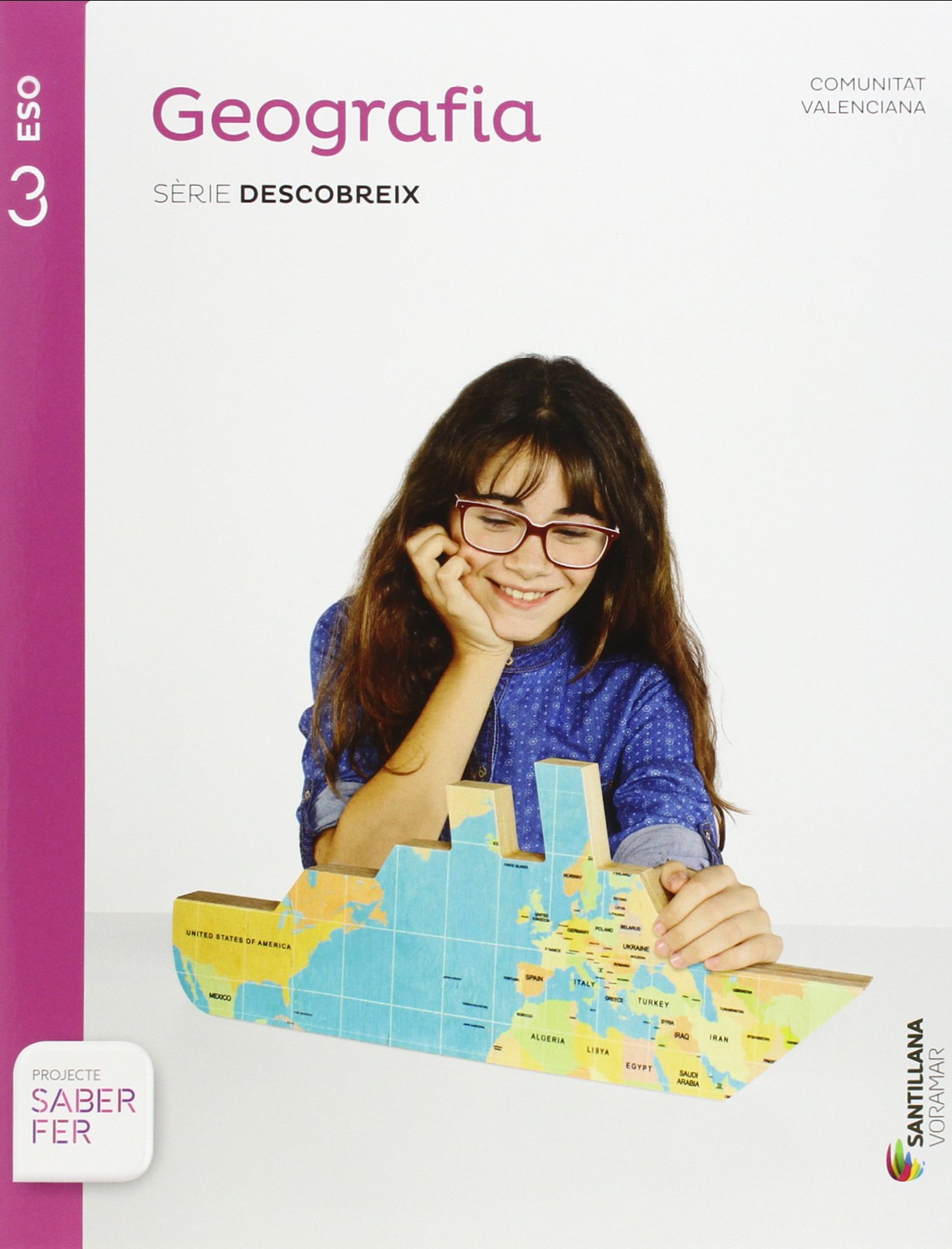 GEOGRAFIA SERIE DESCOBREIX 3 ESO SABER FER