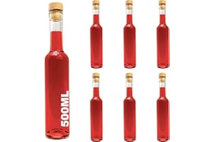 casavetro Futura - Botellas de cristal (6 x 500 ml, 12 unidades, 500 ml)