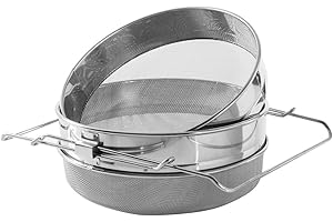 ZffXH Double filtre à débris en acier inoxydable Miel