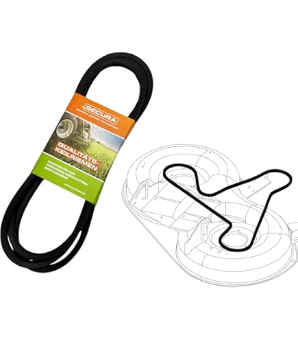 Keilriemen Typ 1 - 12,7x2007mm Für Rasentraktoren