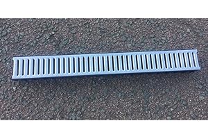 STOCKSALE 1 x Heavy Duty A15 Galvanised Grating 1 metre Length Storm Drain Channel