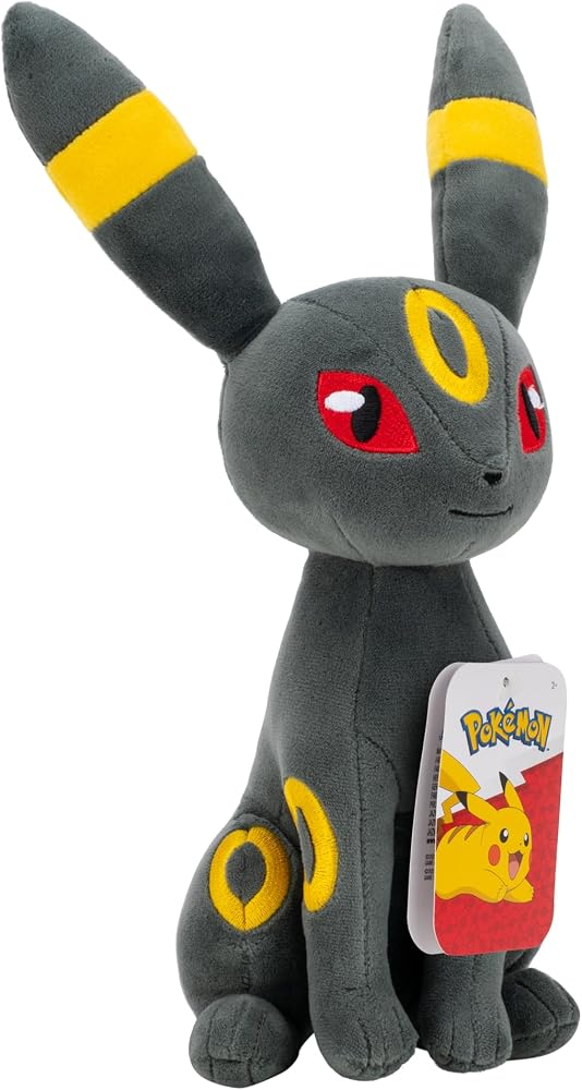 Pokémon PKW4264 - Nachtara Pelüş 20 cm, Resmi Pelüş