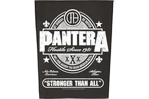 UNKNOWN PANTERA STRONGER THAN ALL Backpatch