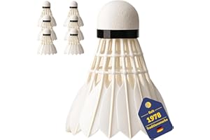 ‎BEST SPORTING BEST SPORTING Badminton Bälle Set - Turnierbälle 6er Set´s