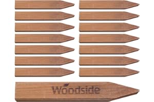Woodside Square Pressure Treated Wooden Fence Posts/Stakes Garden Fencing Pegs 15 PACK