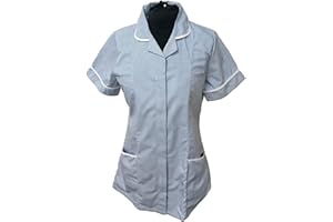 Skywear T33 Nursing Tunics with Stripes, Woman Girls Ladies Tops Office Uniform