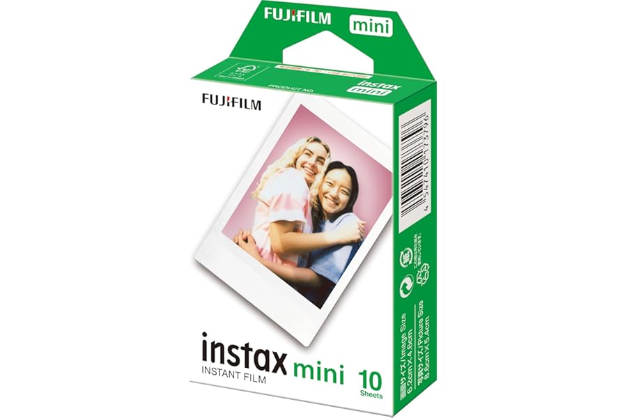Fujifilm Instax Mini Single Pack 10 Sheets Instant Film for Fuji Instant Cameras